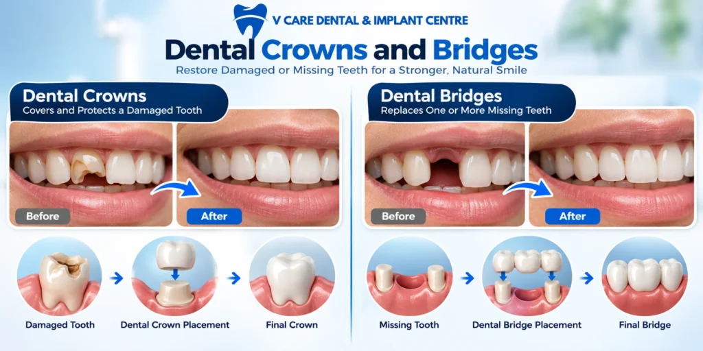 Dental Crowns and Bridges